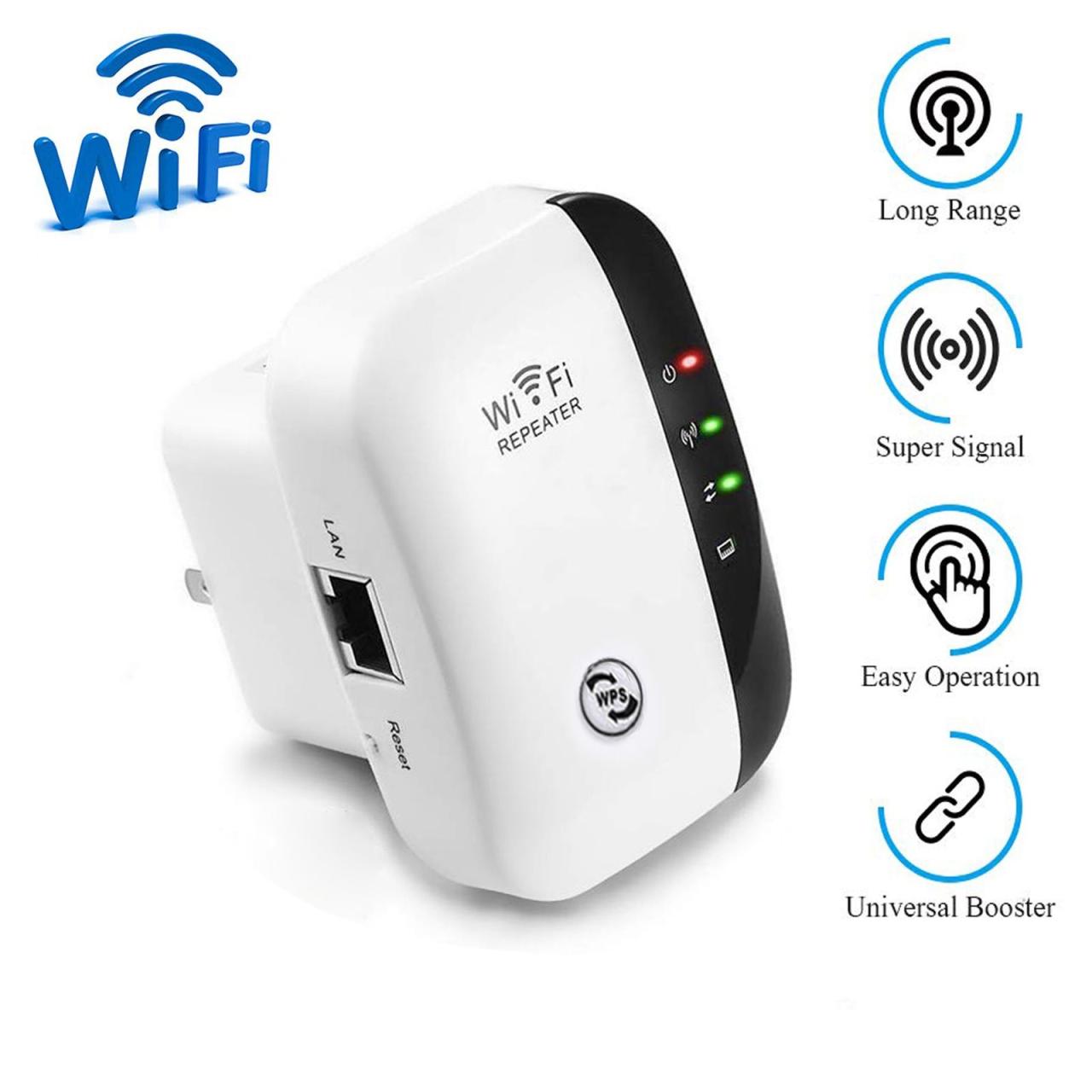 Netgear range wi fi extender universal wifi wireless 100nas network gear booster close wall